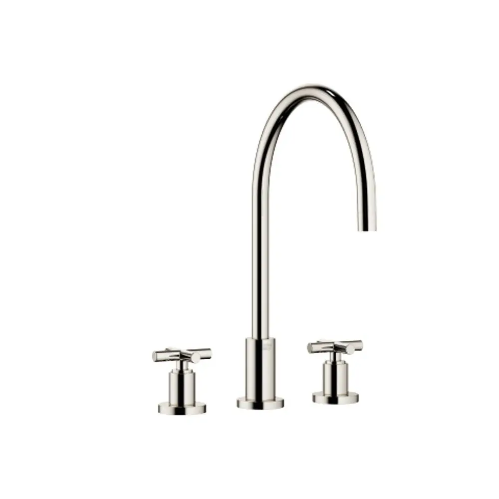 Dornbracht-TARA.-Dreilochbatterie-platin, 20815892-08 Galeriebild 1